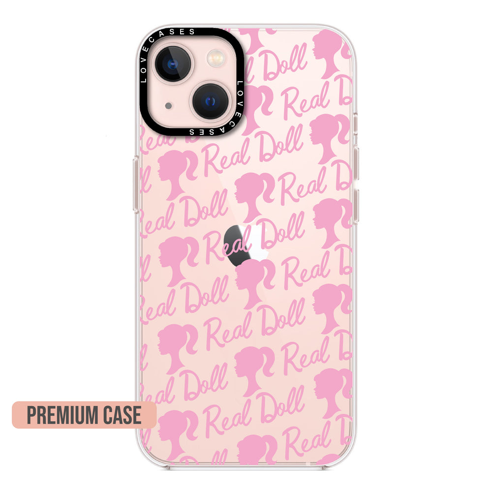 Light Pink Doll Pattern Phone Case