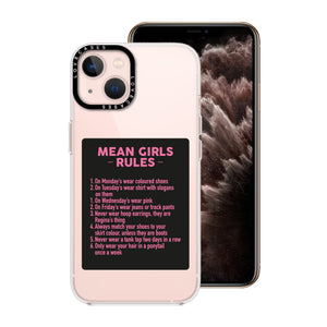 Mean Girls Rules Premium Phone Case