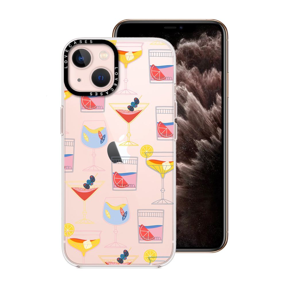 Retro Cocktail Premium Phone Case