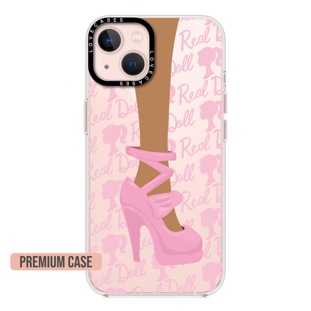 
            
                Load image into Gallery viewer, Brown Doll Shoe Phone Case
            
        