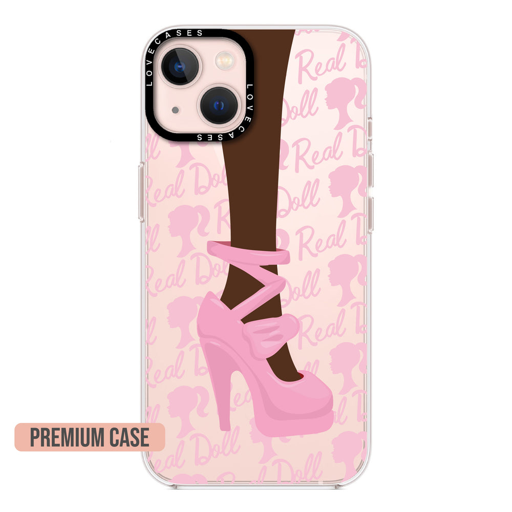 Black Doll Shoe Phone Case