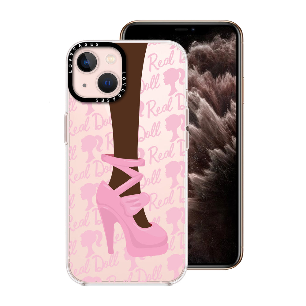 Black Doll Shoe Premium Phone Case