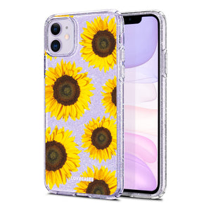 
            
                Load image into Gallery viewer, Sunflower Glitter Phone Case
            
        