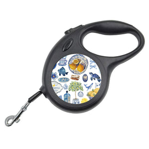 Mediterranean Mood Retractable Dog Lead