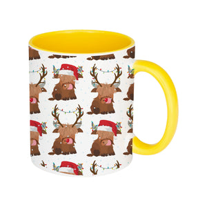 Ruby & Rory the Christmas Baby Highland Cows Mug