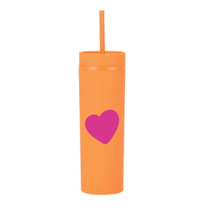 Heart Carrot Skinny Tumbler