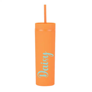 Personalised Name - Carrot Skinny Tumbler