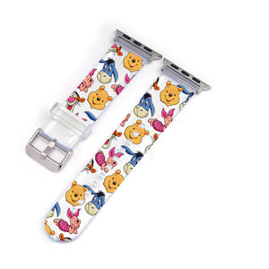 Winnie & Friends Clear Smartwatch Strap