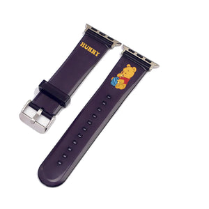 Winnie The Pooh Hunny Black Smartwatch Strap