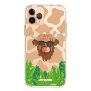 Summer Highland Cow Phone Case