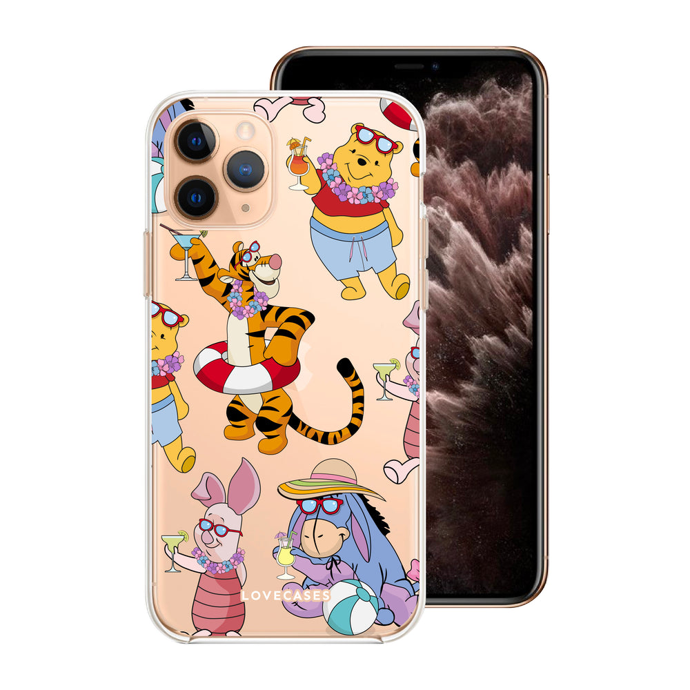 Winnie & Friends Cocktail Party Phone Case