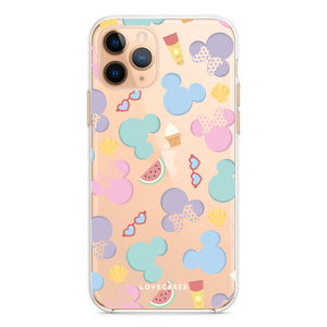 Summer Pastel Mickey & Minnie Phone Case