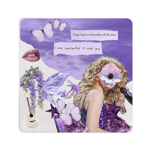 Lavender Sky Square Coaster