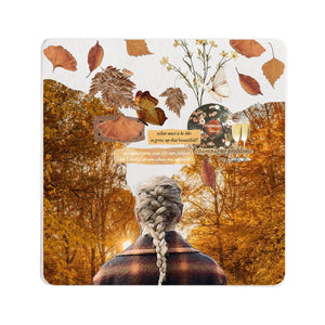 Autumn Forest Square Coaster