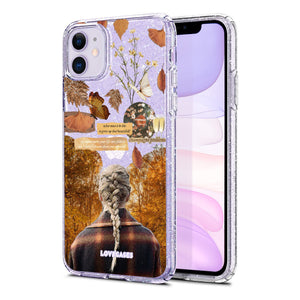 Autumn Forest Glitter Phone Case