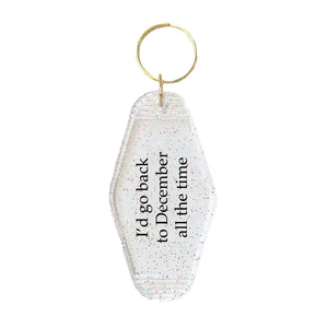 
            
                Load image into Gallery viewer, Back to December Motel Keyring
            
        