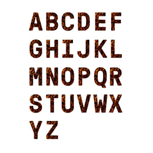 Personalised Tortoise Shell Letter Phone Case