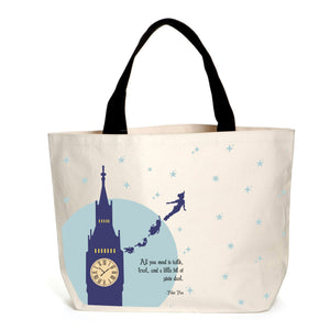 Clocktower Wishes Tote Bag