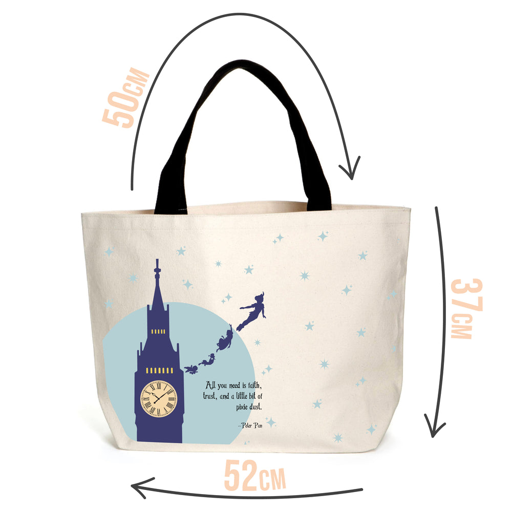 Clocktower Wishes Tote Bag