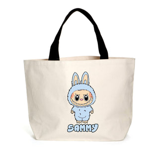 Personalised Blue Labubu Craze Tote