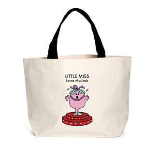 Little Miss Loves Musicals Tote Bag