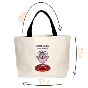 Little Miss Loves Musicals Tote Bag