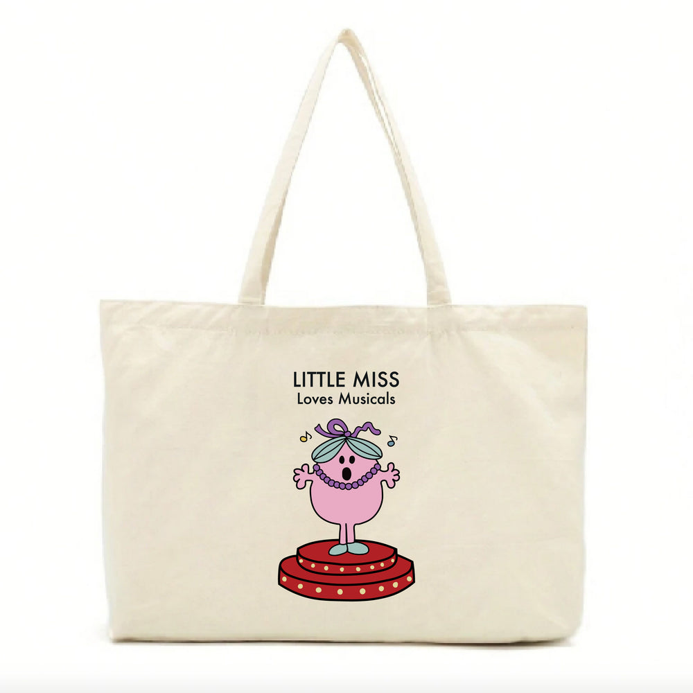 Little Miss Loves Musicals Tote Bag