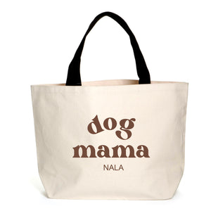 Personalised Dog Mama Tote Bag