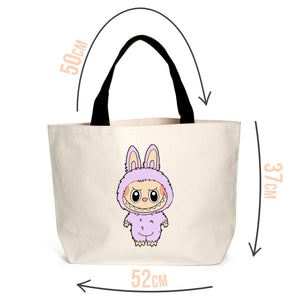 Lilac Labubu Craze Tote