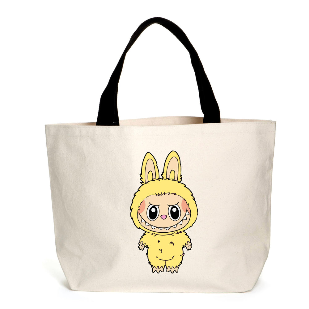 Yellow Labubu Craze Tote