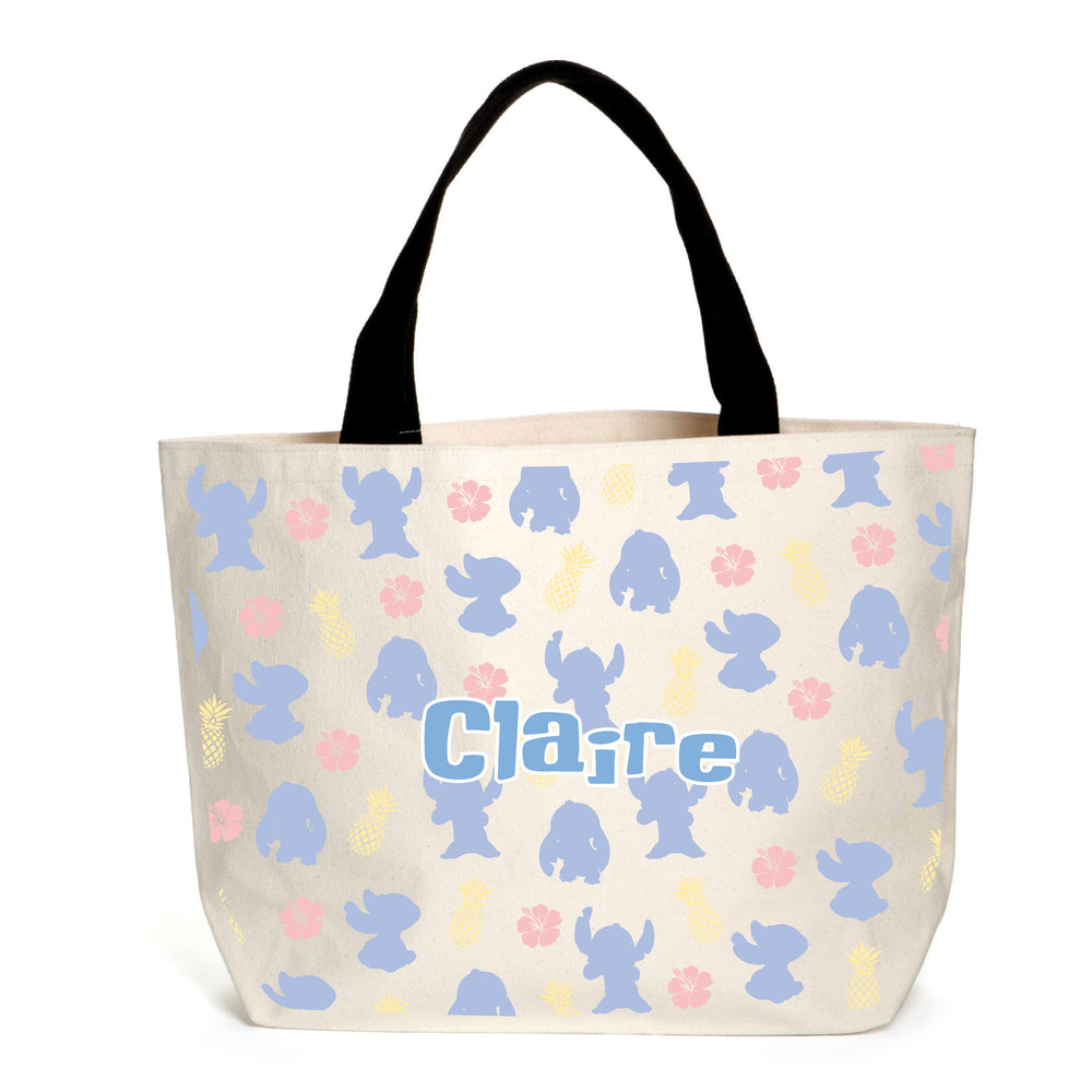 Personalised Tropical Trouble Tote Bag