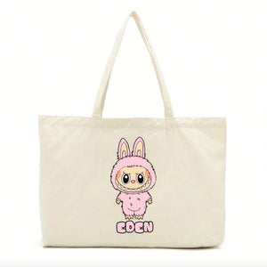 Personalised Pink Labubu Craze Tote