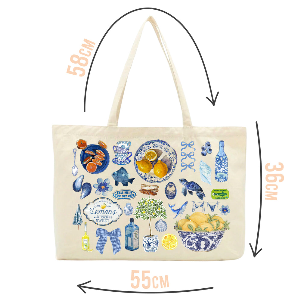 Mediterranean Mood Tote Bag