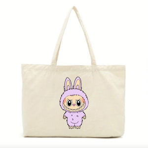 Lilac Labubu Craze Tote