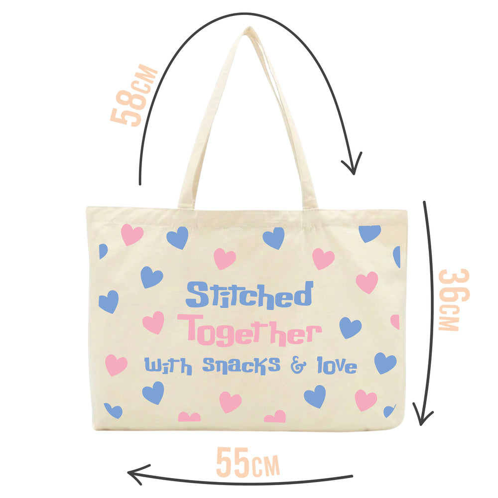 Stitched Together Tote Bag