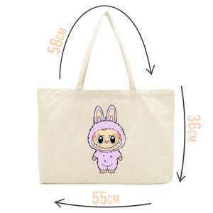 Lilac Labubu Craze Tote