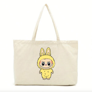 Yellow Labubu Craze Tote