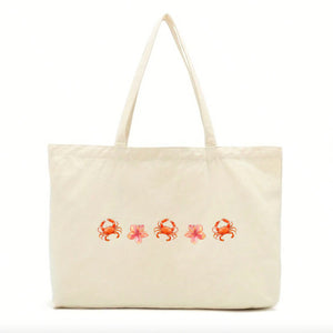 Tropic Crabs Tote Bag