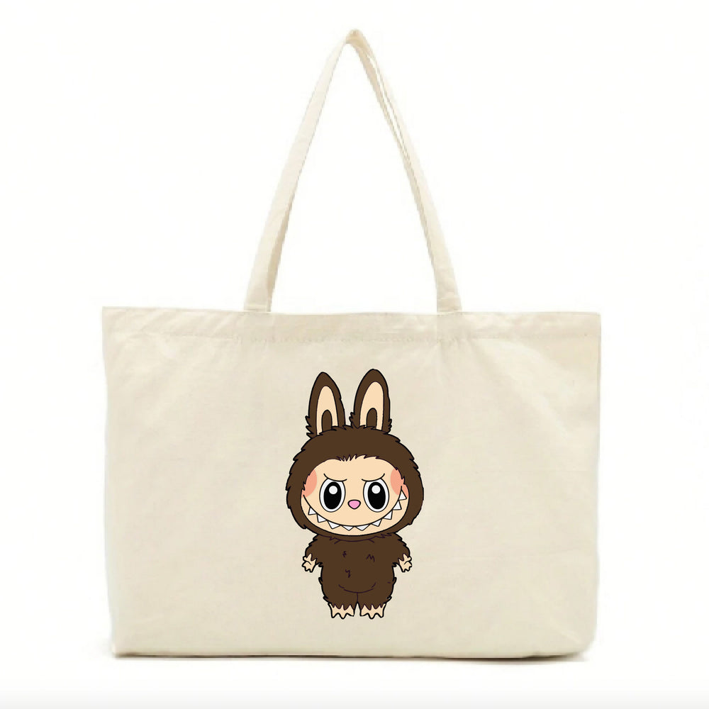 Brown Labubu Craze Tote