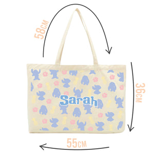 Personalised Tropical Trouble Tote Bag