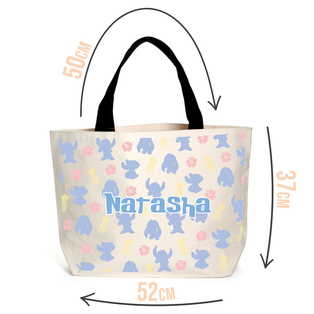 Personalised Tropical Trouble Tote Bag