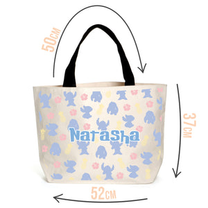 Personalised Tropical Trouble Tote Bag