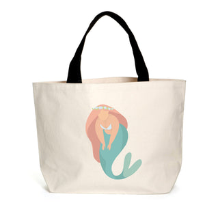 
            
                Load image into Gallery viewer, Lyla The Mermaid Tote
            
        