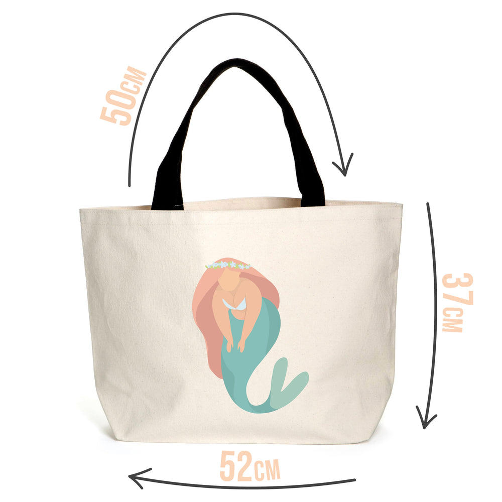 
            
                Load image into Gallery viewer, Lyla The Mermaid Tote
            
        