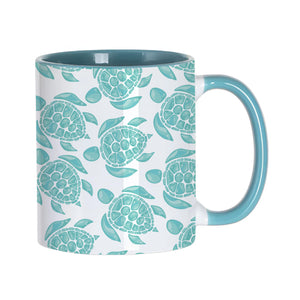 Sea Turtles Pattern Mug