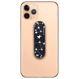 White Stars & Moons Glitter Phone Loop