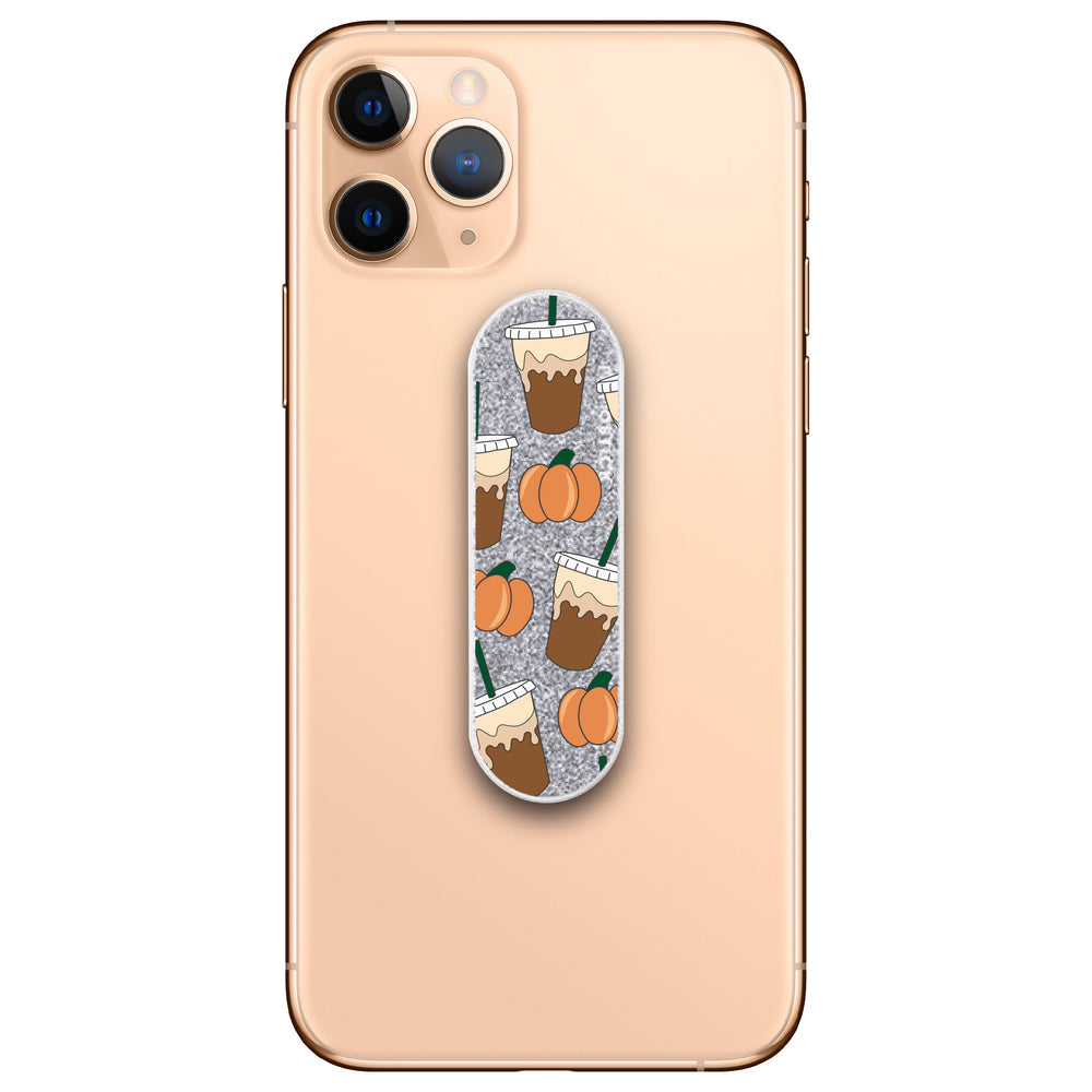 Caramel Macchiato Glitter Phone Loop