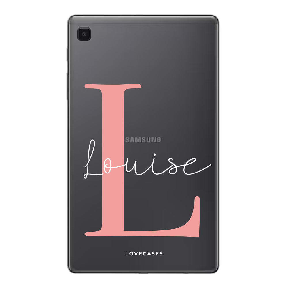 
            
                Load image into Gallery viewer, Personalised Initial Samsung Tablet Case
            
        