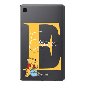 Personalised Winnie The Pooh Initial Samsung Tablet Case – LoveCases