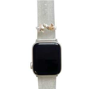 
            
                Load image into Gallery viewer, White Stone Watch Charm
            
        